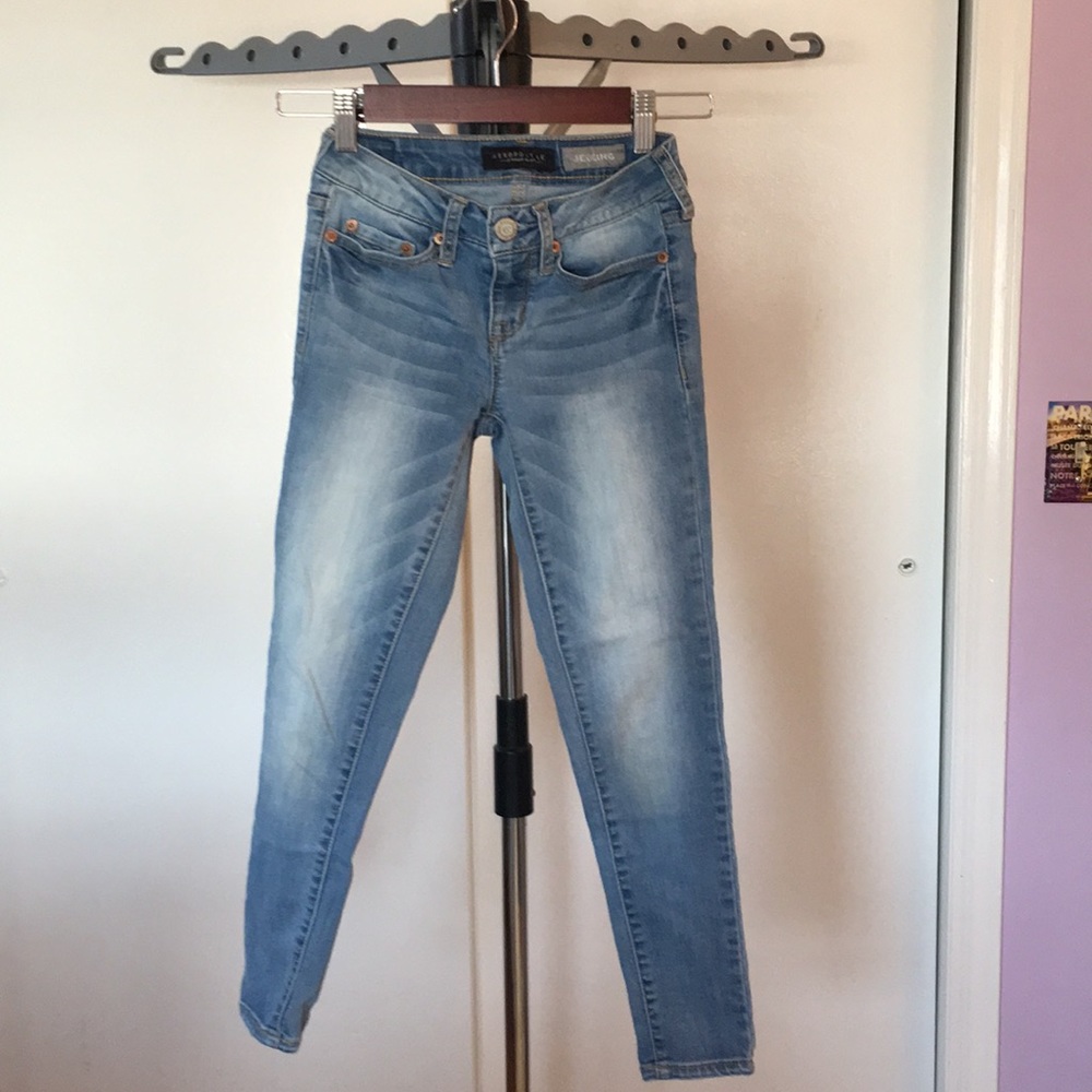 000 Light Wash Skinny Jeans/Jeggings